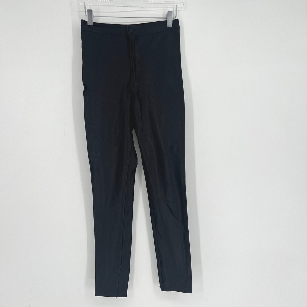 American Apparel Disco Pant Womens M Black Hot Pants